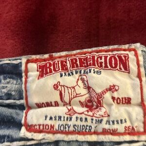 True Religion Blue Classic Denim Jeans